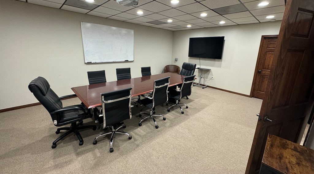Conference room at Forest West Offices