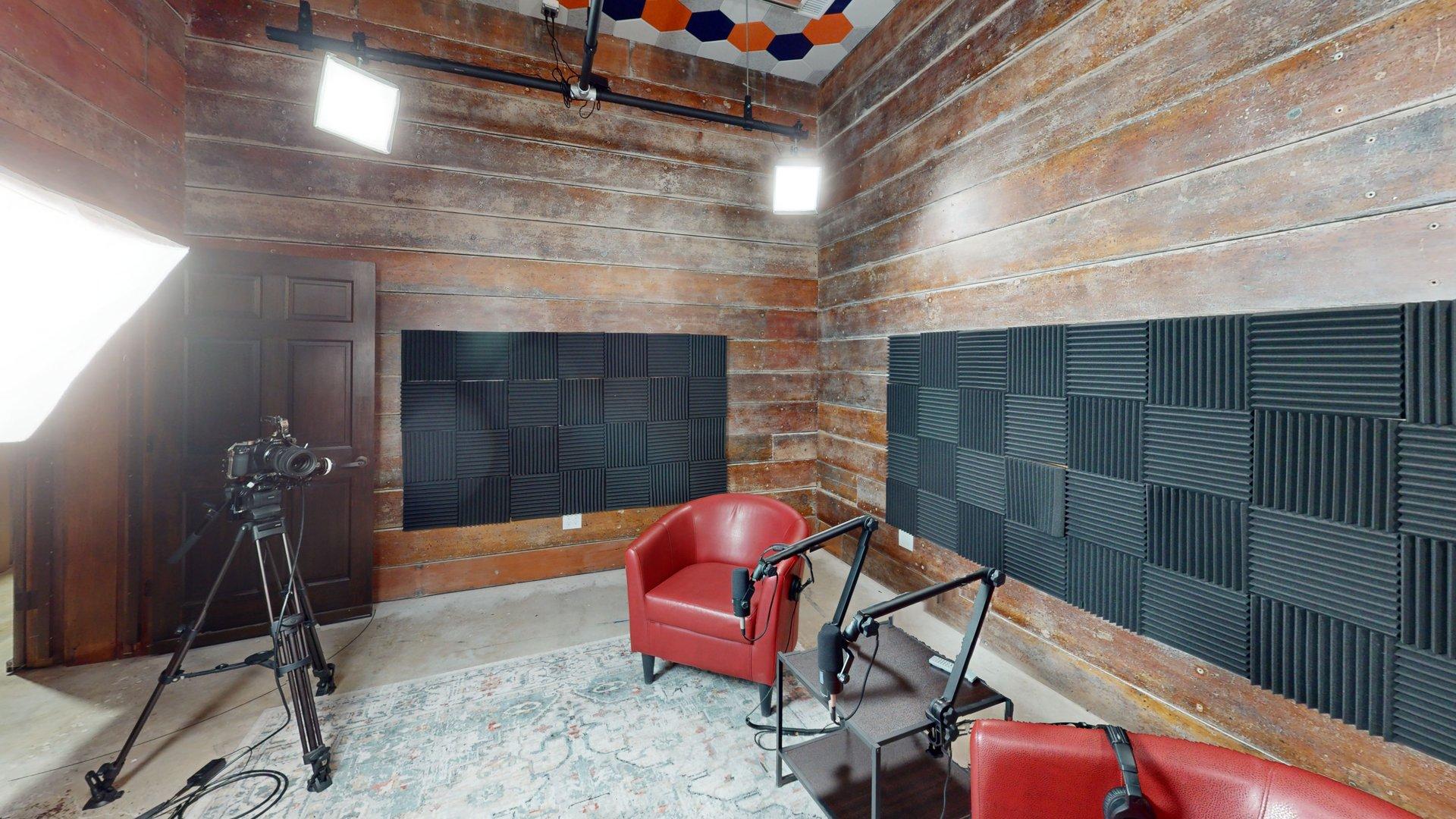 Alternative conference room angle with seating