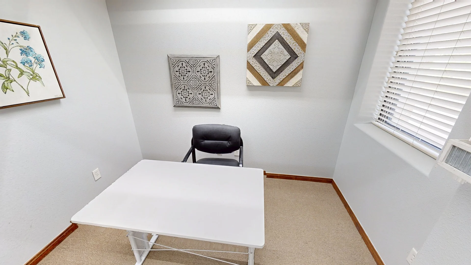 Private office interior at Forest West Offices